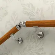 Winter promotion,4 Pieces Support Wall Mounted Handrail Brackets, Stainless Steel Banister Rail Brackets For Stairs