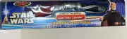 STAR WARS-COUNT DOOKU-CHRISTOPHER LEE-LIGHTSABER RED LIGHTS SOUNDS-3FT