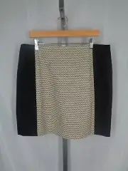 Ann Taylor Loft Polka Dot Color Block Skirt Size 14 New
