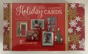 Holiday Cards Embellished Christmas Hand-Crafted 30 Count Assorted Sealed NEW
