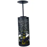 Handcrafted Black And Gold Deer Hanging Tealight Candle Holders NEW