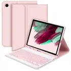 For Samsung Galaxy Tab A9 Plus 11 Inch BT Keyboard Case Auto Sleep/Wake(Pink) Ho