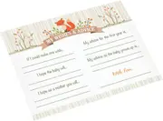 Baby Shower Guest Book Well Wishes Advice Cards x 24 Memory Keepsake Party Games
