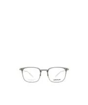 Montblanc Eyewear Rectangular Frame Glasses 52 White