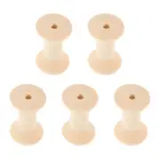 5pcs Wire Weaving Bobbins Sewing Cord Spools Thread Hanging Spool