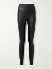 [Wolford] Wolford - Edie Vegan Leather Leggings - Black - FR 34 FR 34 Black
