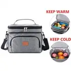 Insulated Lunch Bag for Women Men Leakproof Lunch Tote Cooler for Work School
