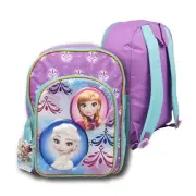 Frozen 16" Backpack with Puffed Pictures of Elsa & Anna
