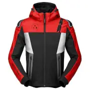Hoodie Warrior Black Red White