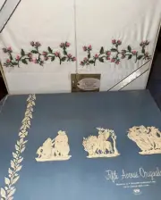 VTG Fifth Avenue Zucker Decorative Percale Pillow Case 1 Pair Pink Flowers NOS