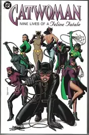 CATWOMAN NINE LIVES OF A FELINE FETALE TP TPB Adam Hughes Alan Davis 2004 NEW NM