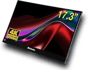Verbatim 17.3" 4K UHD IPS Portable Touchscreen Monitor with Speakers