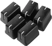 Vaguelly 5pcs Console Mixer Cap Sliders Replacement Potentiometer Cap for Slider Knobs