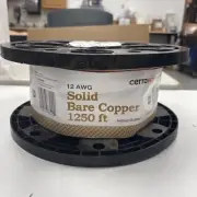 1,250 ft. 12/1 Bare Copper Grounding Wire