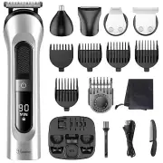 Hatteker Beard Trimmer for Men Hair Clipper Cordless Mustache Nose Trimmer