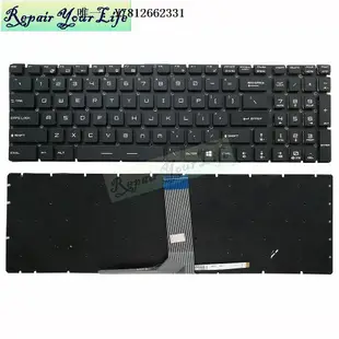 電腦零件適用微星 MSI GP72 MS-16K4 WS70 GS70  PE60 PE70 GP62鍵盤帶背筆電配件