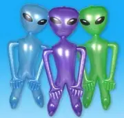 Alien Inflatable! 60" Tall Blue, Green or Purple-KIDS Love These!!