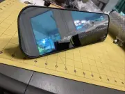 Bus 15-1/2" x 4 5/8" Interior Rearview Mirror w Ball Mount. Gillig 53-35868-001