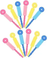 TOGEVAL 30pcs Soft Sponge Hair Curlers for Short and Long Hair Flexible Curling Rods for Easy to Use
