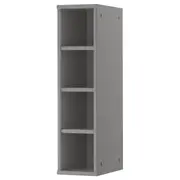 TORNVIKEN Open cabinet, grey - Shop online or in-store