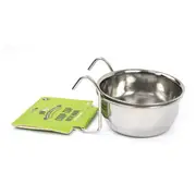 Watson & Williams Stainless Steel Bird Coop Cup w Hook