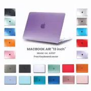 2020 Apple Macbook Air 13" A2337 Protective Hard Case + Keyboard Cover Latest