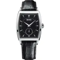 在飛比找PChome24h購物優惠-Hugo Boss Black簡約流線時尚錶/H151284