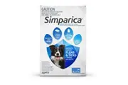 Simparica Flea & Tick Tablets for Medium Dogs 10.1-20kgs-Blue 6-Pack