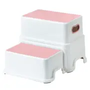 2 Step Stool for Kids Anti-Slip Sturdy Toddler Two Step Stool for Toilet Pott...