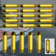 20X GOLD 95MM EXTREMELY LONG ALUMINUM EXTENDED TUNER LUG NUTS HONDA ACCORD BB1 (for: Honda)