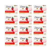 12x Dove 90G Beauty Cream Bar Soap Rejuvenating Pomegranate & Hibiscus Tea Scent