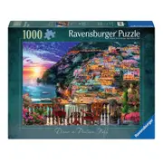 Ravensburger Dinner in Positano Italy 1000 Piece Jigsaw Puzzle