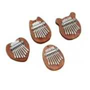 8 Key Kalimba Instrument Mini Musical Keyboard Thumb Piano Wooden Gifts Acrylic