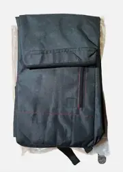 Chipotle Backpack Roll/Fold Top Laptop Sleeve Zipper 2023 NWT Black