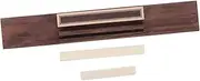 Levemolo Classical Guitar Accessory Kit Acoustic Guitar Nut Tailpiece Bone Nut Rosewood Bridge Saddle Easy Tuning