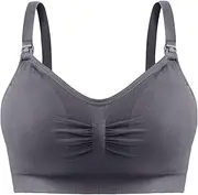 [HELVES] Women Maternity Pregnancy Nursing Bras - Breathable Soft Nursing Bras | Comfortable Maternity Bra with Removable Cups for Breastfeeding