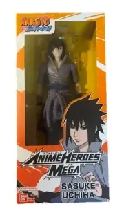 Bandai Naruto Shippuden Anime Heroes Mega Sasuke Uchiha Action Figure