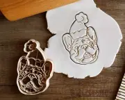 French Bulldog Christmas Bull Dog Hat Santa Claus Cookie Cutter Dog Pet Animal