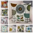 ​Nordic Style Abstract Art Cushion Cover Geometric Plant Tree Flower Pillow
