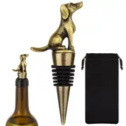 Labrador Wine Bottle Stopper Cute Dog Christmas Gifts for Men Women Wine Saver