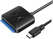 HONMEET to Hard Drive Data Cable for External Hard Drive Adapter with Power Interface Compatible with All Operating Systems