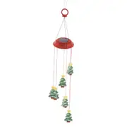 Led Solar Christmas Tree Wind Chime Lights Energy Saving Color Changing Bul Wind Chimes