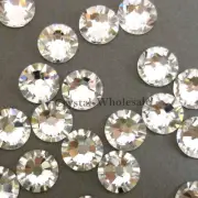 Crystal clear (001) Swarovski 2088 30ss Flat Backs Foiled Rhinestones 6mm ss30