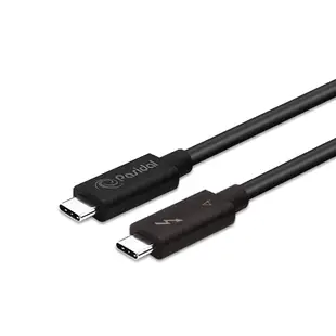 Pasidal Thunderbolt 4 雷電4 雙USB-C 充電傳輸線 Passive-0.8M