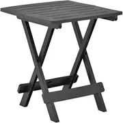 Folding Garden Table, Outdoor Camping Table Fold Up Trestle Table Portable Picnic Table Folding Garden Table Anthracite 45x43x50 cm Plastic