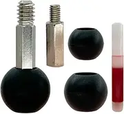 Car Phone Holder Accessories,Car Mobile Phone Bracket 1/4 Threaded 13mm15mm17mm Ball Head Accessories.