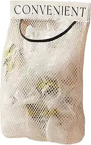 Reusable Mesh Produce Bags - Washable Storage Bags, Storage Onion Bag | Polyester Mesh Bags Organizer, Kitchen Fruit and Vegetable Storage Mesh Bag, Reusable Organizer, Mesh Bags Storage, 1 , Refer