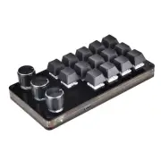 Macro Keyboard Programming Keypad 14 Key 3 Knob Mechanical Keyboard Mini Button