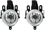 Car Fog Lamp Assembly For Pajero For Montero 2003 2004 2005 2006 Left Right Front Bumper Fog Lights Fog Lamp Clear Driving Lamps MN133759 MN136353 Front Bumper Fog Light(1 Pair)