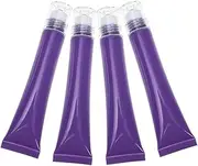 PAMINGONO 4pcs Eye Cream Face Cream Empty Tube Essential Oil Rollers Refillable Squeeze Tubes Lip Squeeze Tubes Empty Perfume Bottles Empty Refillable Travel Size Oil Bottle Makeup Tube